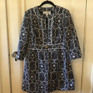 Sara Campbell Blue Floral Jacket